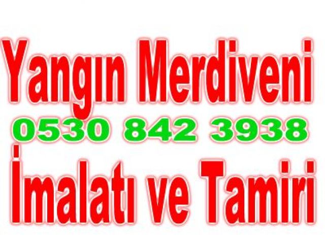 İstanbul Yangın Merdiveni İmalatı (0530 842 3938) | Ücretsiz Keşif Hizmeti