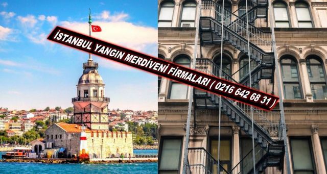 Üsküdar Yangın Merdiveni İmalatı İstanbul